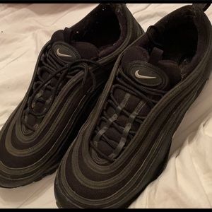 Black Nike air max 97s